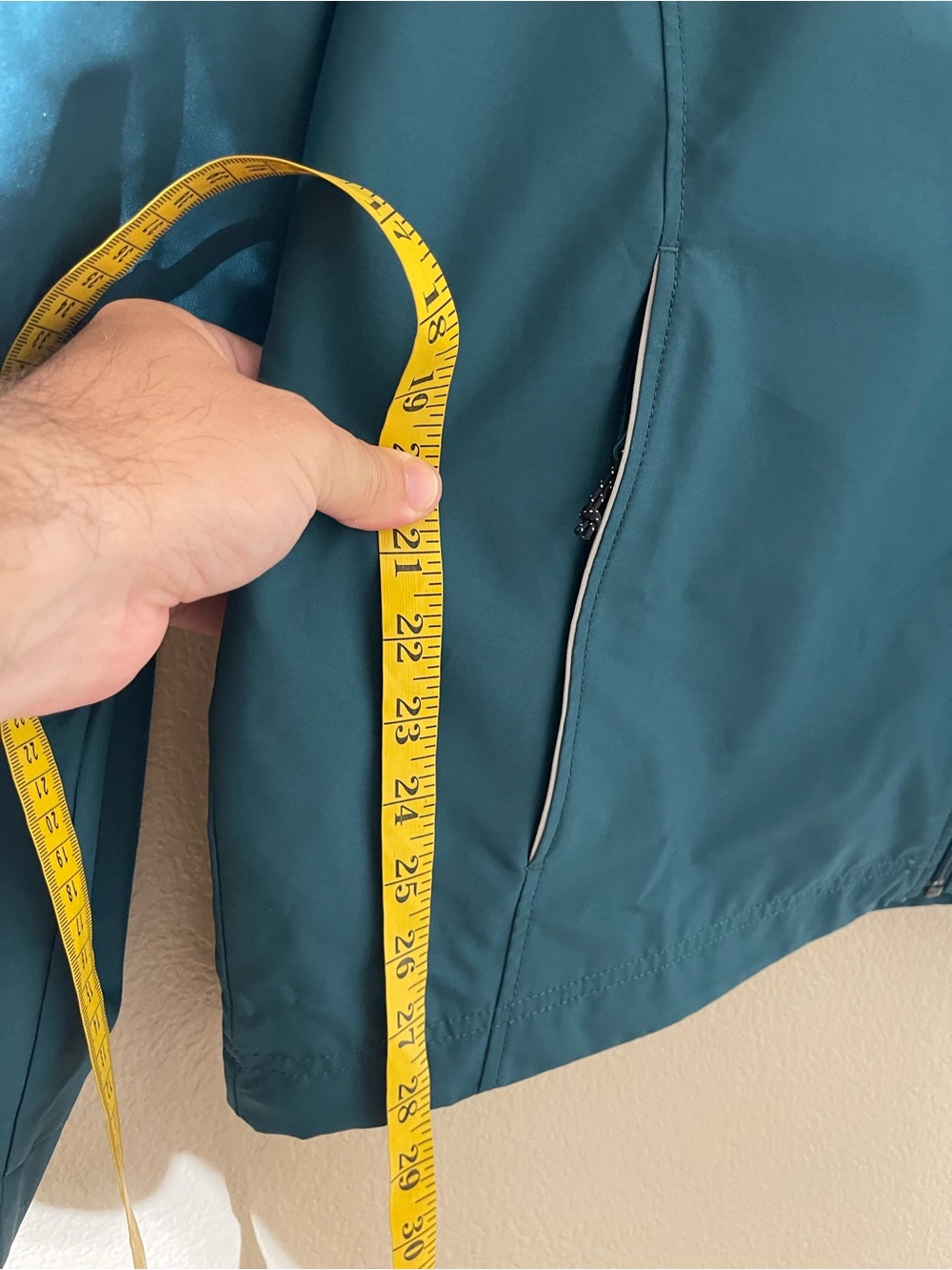 Cutter & Buck Teal Full-Zip Windbreaker - Picture 6 of 6